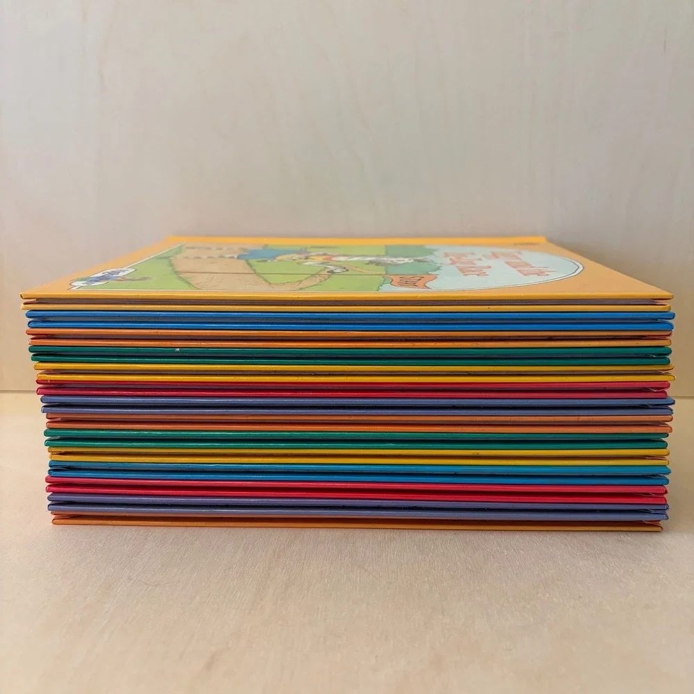 Grolier AlphaPets Lot of 14 Vintage Childrens Books Educational Nostalgia Animal